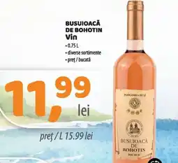 La Doi Pasi Busuioacă de bohotin vin Ofertă