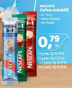 La Doi Pasi NESCAFE Cafea solubilǎ Ofertă