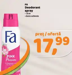La Doi Pasi FA Deodorant spray Ofertă
