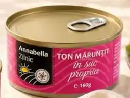 Annabella ANNABELLA ZILNIC Ton mărunțit în suc propriu Ofertă