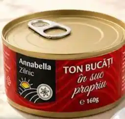 Annabella ANNABELLA ZILNIC Ton bucăți în suc propriu Ofertă