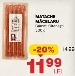 Annabella MATACHE MĂCELARU Cârnaţi Olteneşti Ofertă