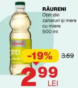 Annabella RÂURENI Oțet din zaharuri şi mere cu miere Ofertă