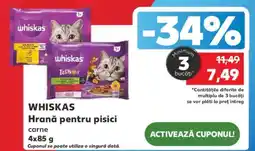 Kaufland Whiskas Hrană pentru Pisici Ofertă