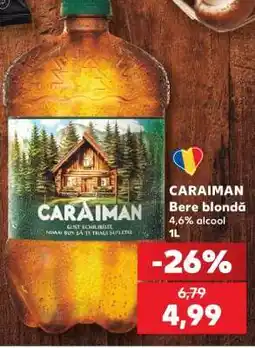 Kaufland CARAIMAN Bere blondă Ofertă