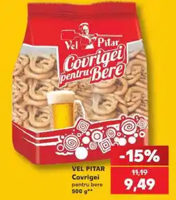 Kaufland VEL PITAR Covrigei pentru bere Ofertă
