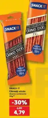 Kaufland SNACK IT Cârnați sticks Ofertă