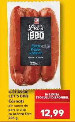 Kaufland K-CLASSIC Let‘s BBQ Cârnați Ofertă