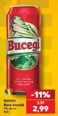 Kaufland BUCEGI Bere blondă Ofertă