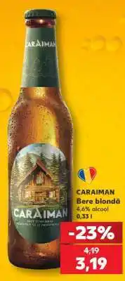 Kaufland CARAIMAN Bere blondă Ofertă