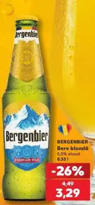 Kaufland BERGENBIER Bere blondă Ofertă