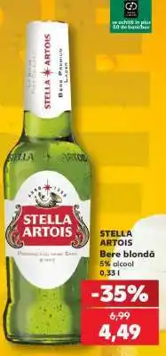 Kaufland STELLA ARTOIS Ofertă