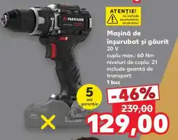 Kaufland Mașină de înșurubat și găurit Ofertă