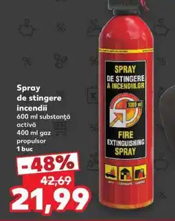 Kaufland Spray de stingere incendii Ofertă