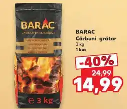 Kaufland BARAC Cărbuni grătar Ofertă
