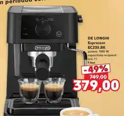 Kaufland DE LONGHI Espressor EC235.BK Ofertă