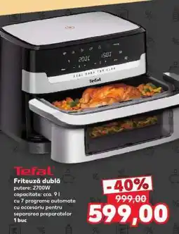 Kaufland Friteuză dublă Tefal Ofertă