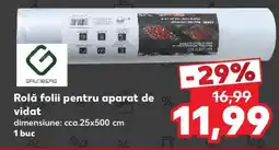 Kaufland Rolă folii pentru aparat de vidat Ofertă