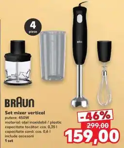 Kaufland Set mixer vertical Ofertă