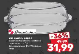 Kaufland Vas oval cu capac Ofertă