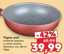 Kaufland Tigaie wok Ofertă
