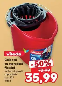 Kaufland Găleată cu storcător flexibil Ofertă