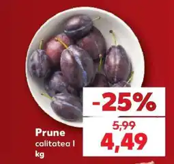 Kaufland Prune Ofertă