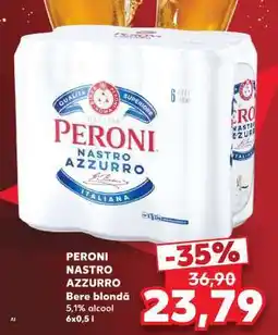 Kaufland PERONI NASTRO AZZURRO Ofertă