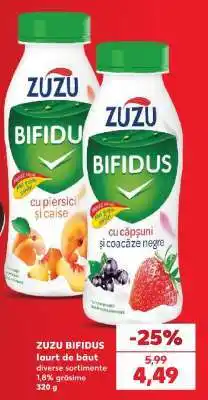 Kaufland Zuzu Bifidus Iaurt de Băut Ofertă
