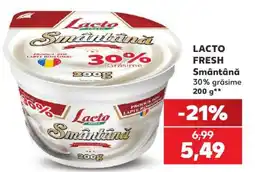 Kaufland LACTO FRESH Smântână Ofertă
