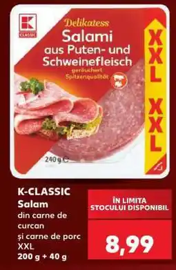 Kaufland K-CLASSIC Salam Ofertă