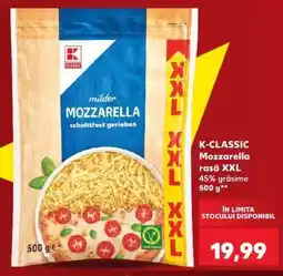 Kaufland K-CLASSIC Mozzarella rasă XXL Ofertă
