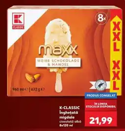 Kaufland K-CLASSIC înghețată migdale Ofertă