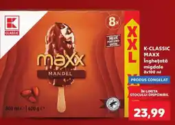 Kaufland K-CLASSIC MAXX Înghețată migdale Ofertă