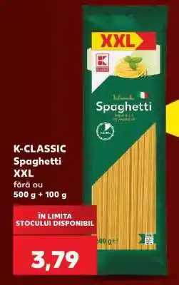 Kaufland K-CLASSIC Spaghetti XXL Ofertă