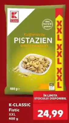 Kaufland K-CLASSIC Fistic XXL Ofertă