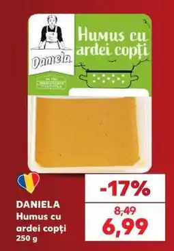 Kaufland DANIELA Humus cu ardei copți 250 g Ofertă