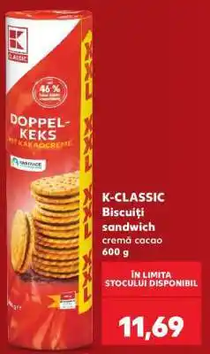 Kaufland K-CLASSIC Biscuiți sandwich Ofertă
