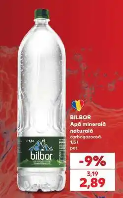 Kaufland BILBOR Apă minerală naturală Ofertă