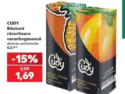 Kaufland CUDY Băutură răcoritoare necarbogazoasă Ofertă