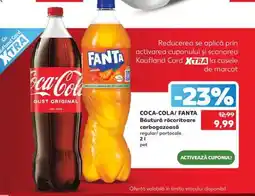 Kaufland COCA COLA / FANTA Ofertă