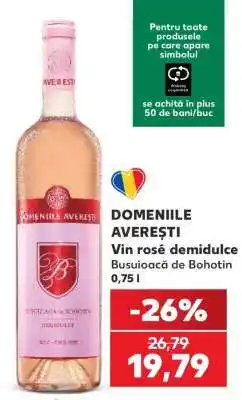 Kaufland DOMENIILE AVEREȘTI Ofertă