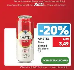 Kaufland AMSTEL Bere blondă Ofertă