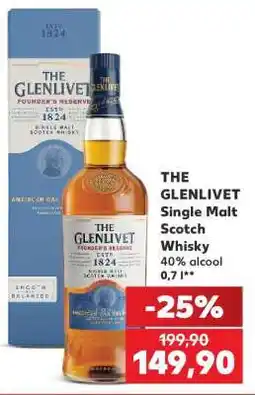 Kaufland THE GLENLIVET Single Malt Scotch Whisky Ofertă