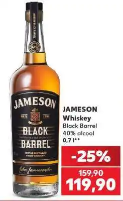 Kaufland JAMESON Whiskey Black Barrel Ofertă