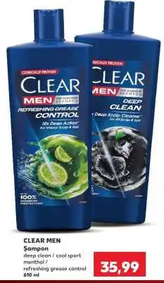 Kaufland CLEAR MEN Şampon Ofertă