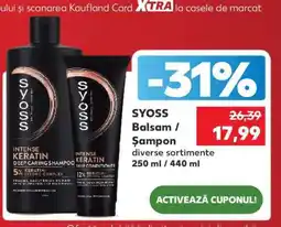 Kaufland SYOSS Balsam / Șampon Ofertă