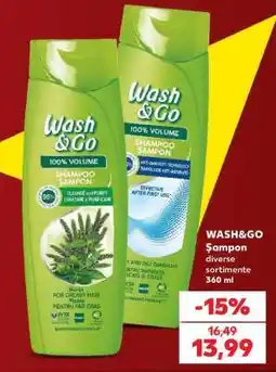 Kaufland WASH&GO Şampon Ofertă