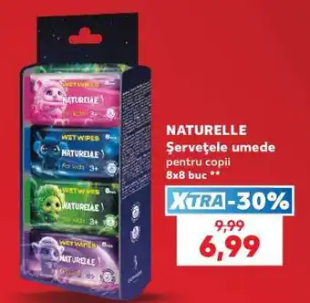 Kaufland NATURELLE Șervețele umede pentru copii Ofertă