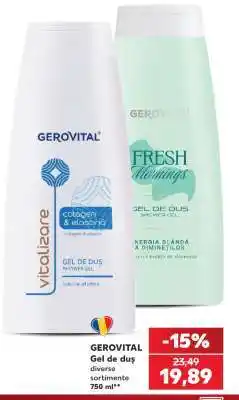 Kaufland GEROVITAL Gel de duș Ofertă